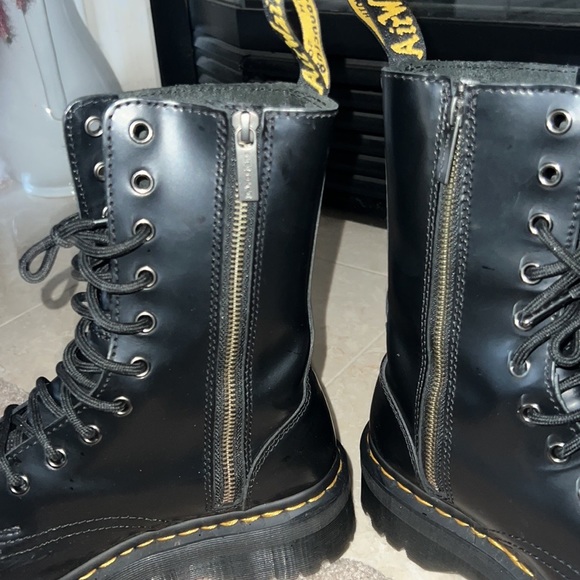 Dr Marten's Jadon Platform Leather Combat Boots Size 9 Ladies 8 Men  $248 - Picture 13 of 13